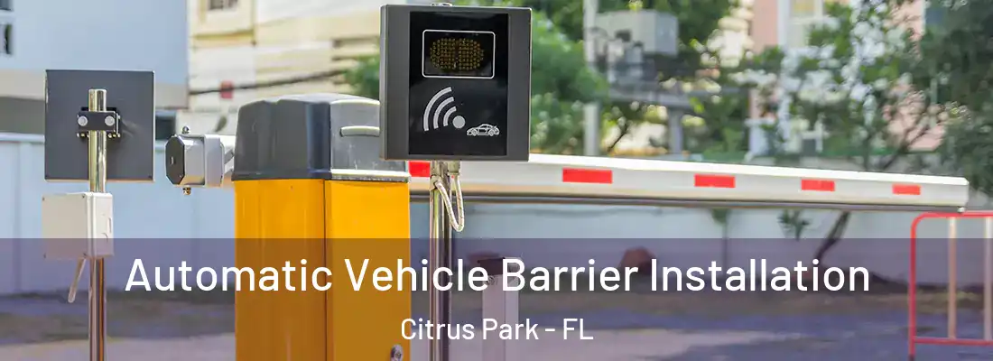  Automatic Vehicle Barrier Installation Citrus Park - FL