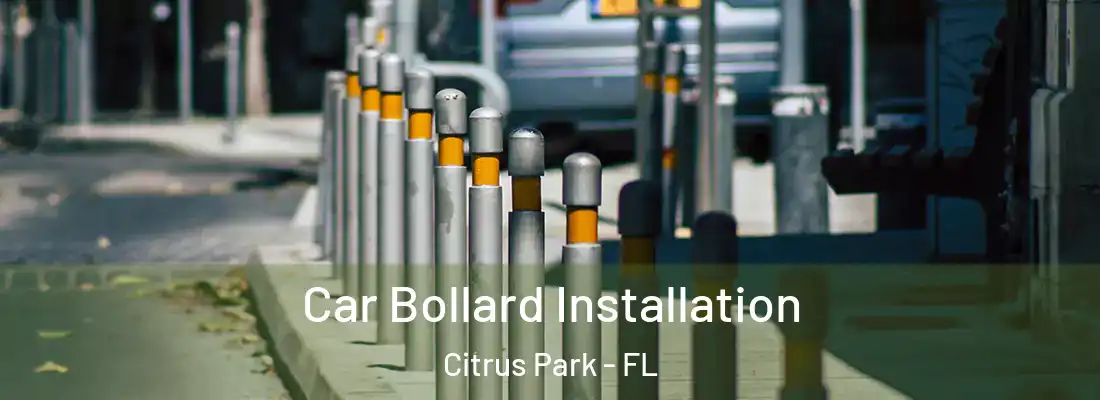  Car Bollard Installation Citrus Park - FL