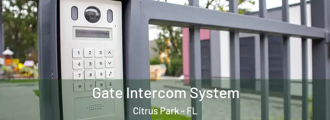  Gate Intercom System Citrus Park - FL